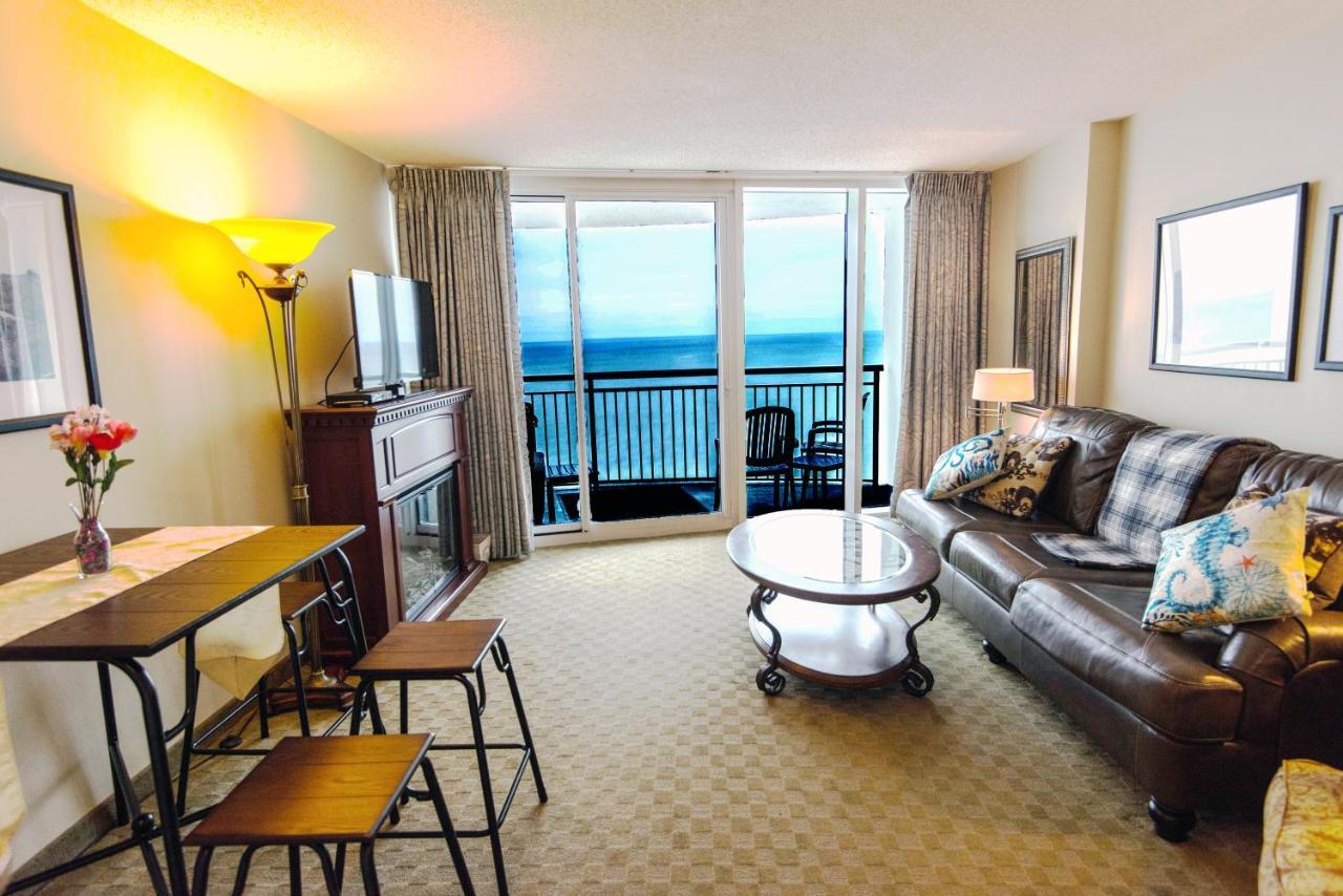 Deluxe Ocean Front One Bedroom Suite In Sandy Beach Resort Миртъл Бийч Екстериор снимка